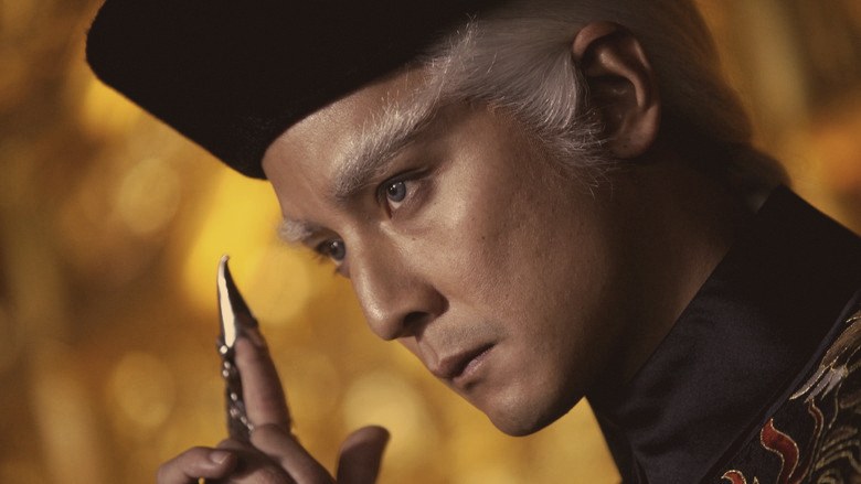 Byron Mann as Silver Lion in full clan regalia